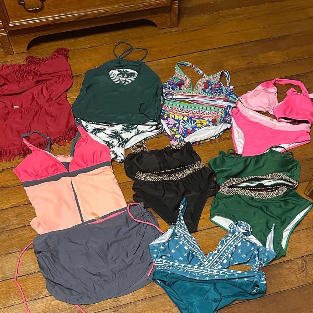 Mixed Women's Swimwear Lot - Bright & Patterned Styles